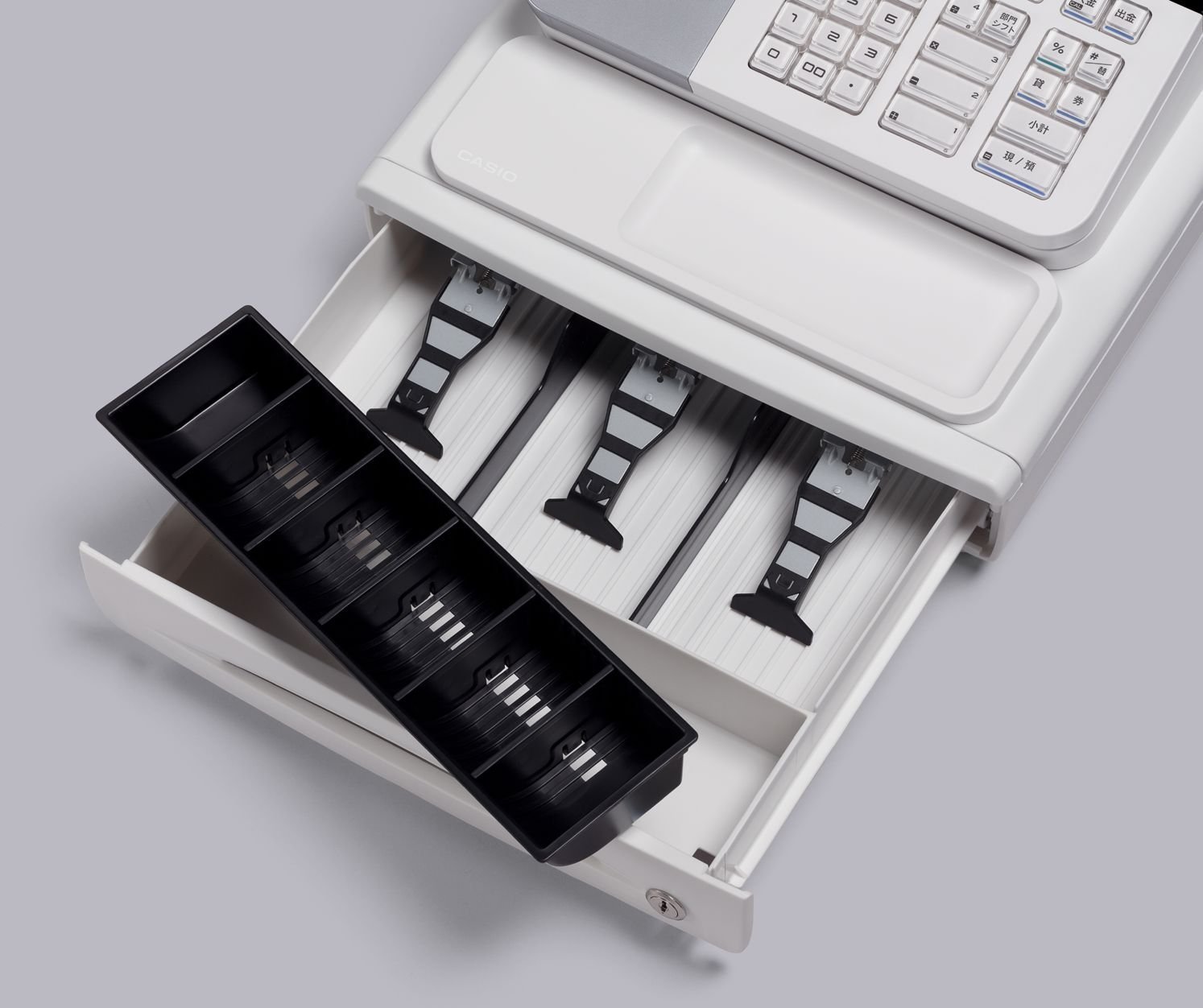 Amazon.co.jp: カシオ レジスター 8部門 小型ドロア SE-S10 ホワイト