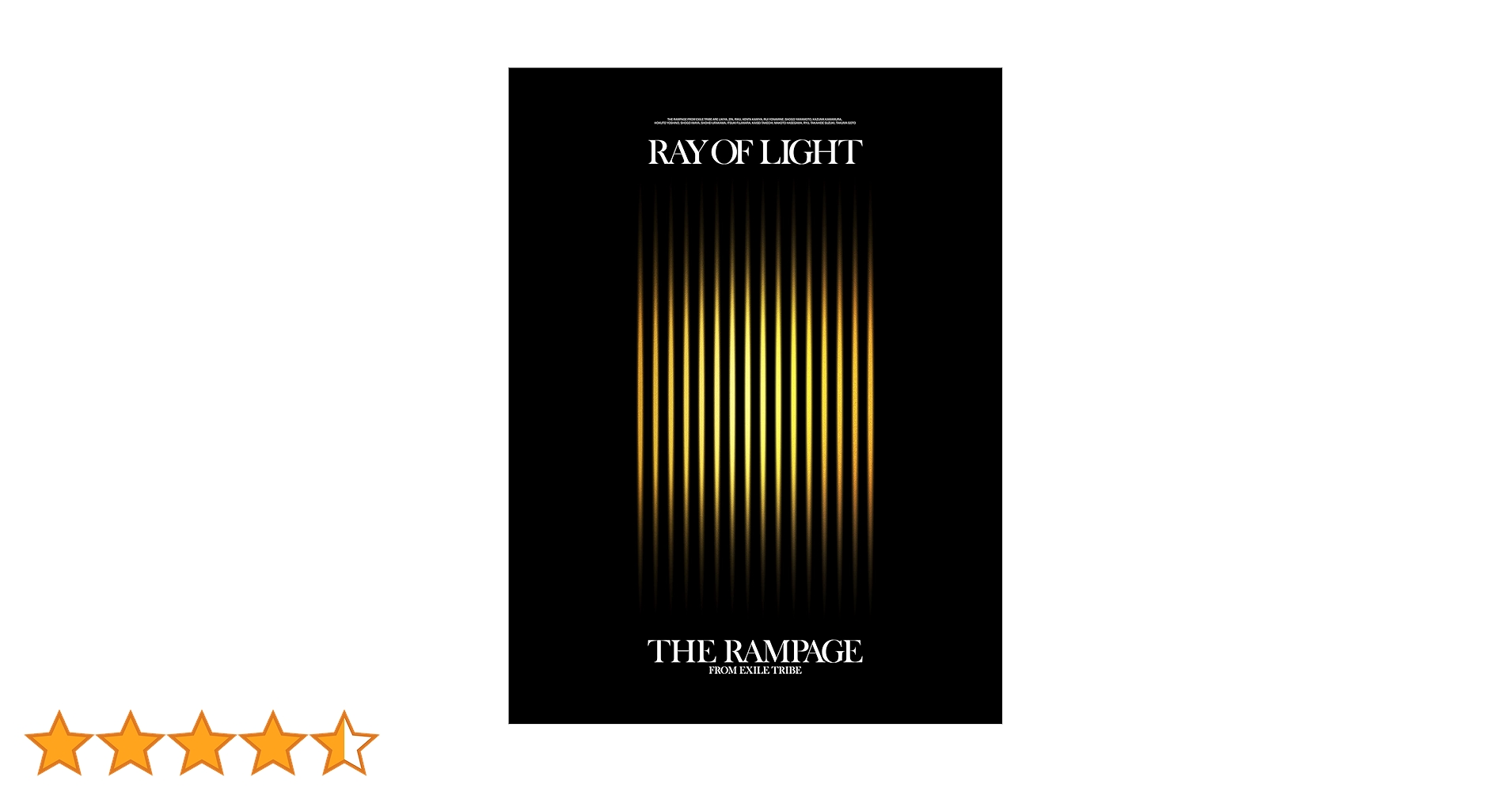 ミュージック THE RAMPAGE RAY OF LIGHT RAY OF LIGHT - YouTube