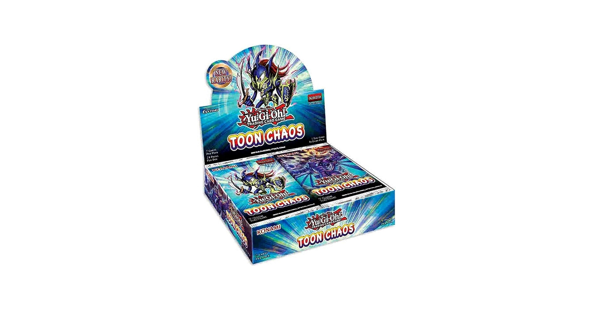 Amazon.com: YuGiOh Trading Card Game Toon Chaos Booster Box [24