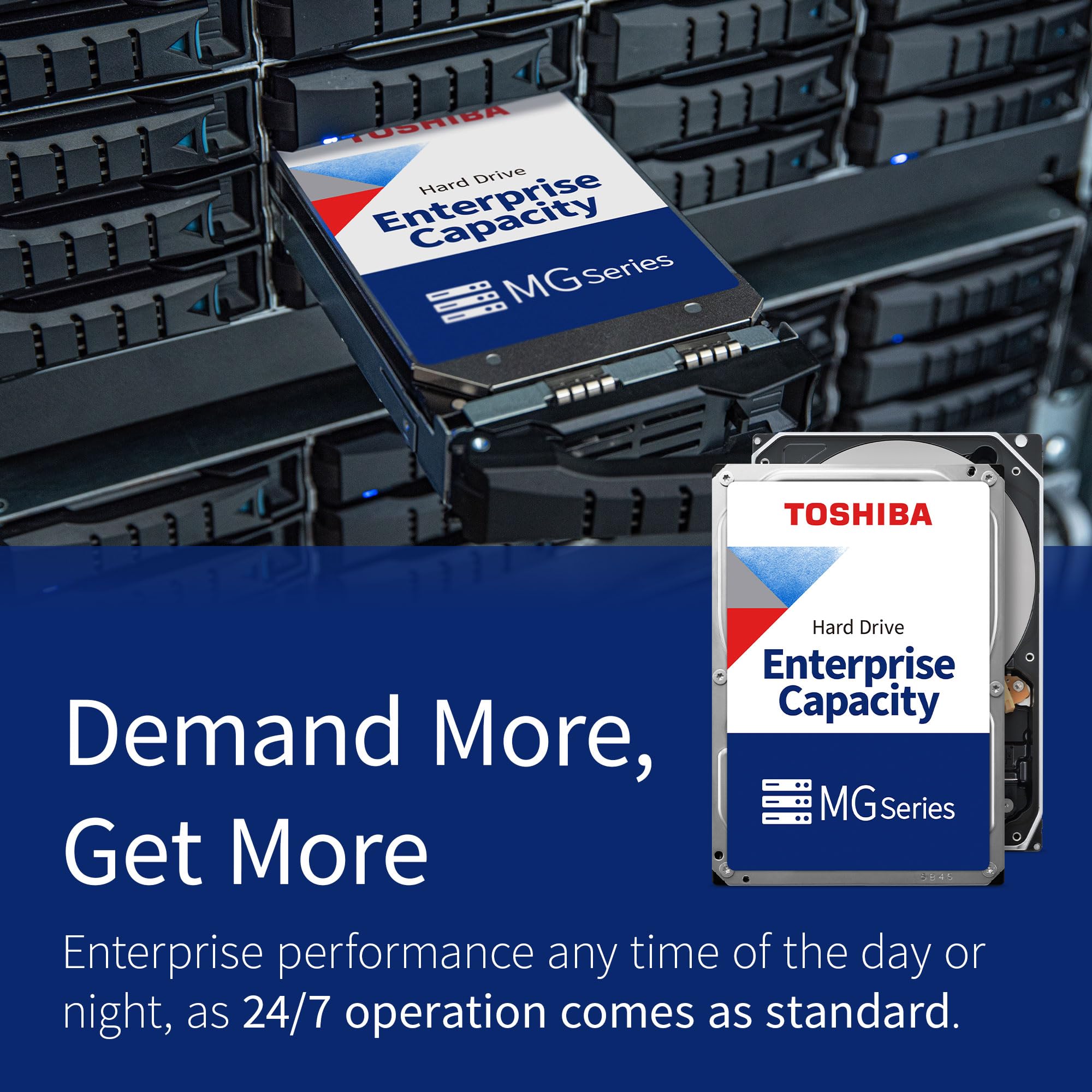 Amazon.com: Toshiba 22TB Enterprise Internal Hard Drive – MG