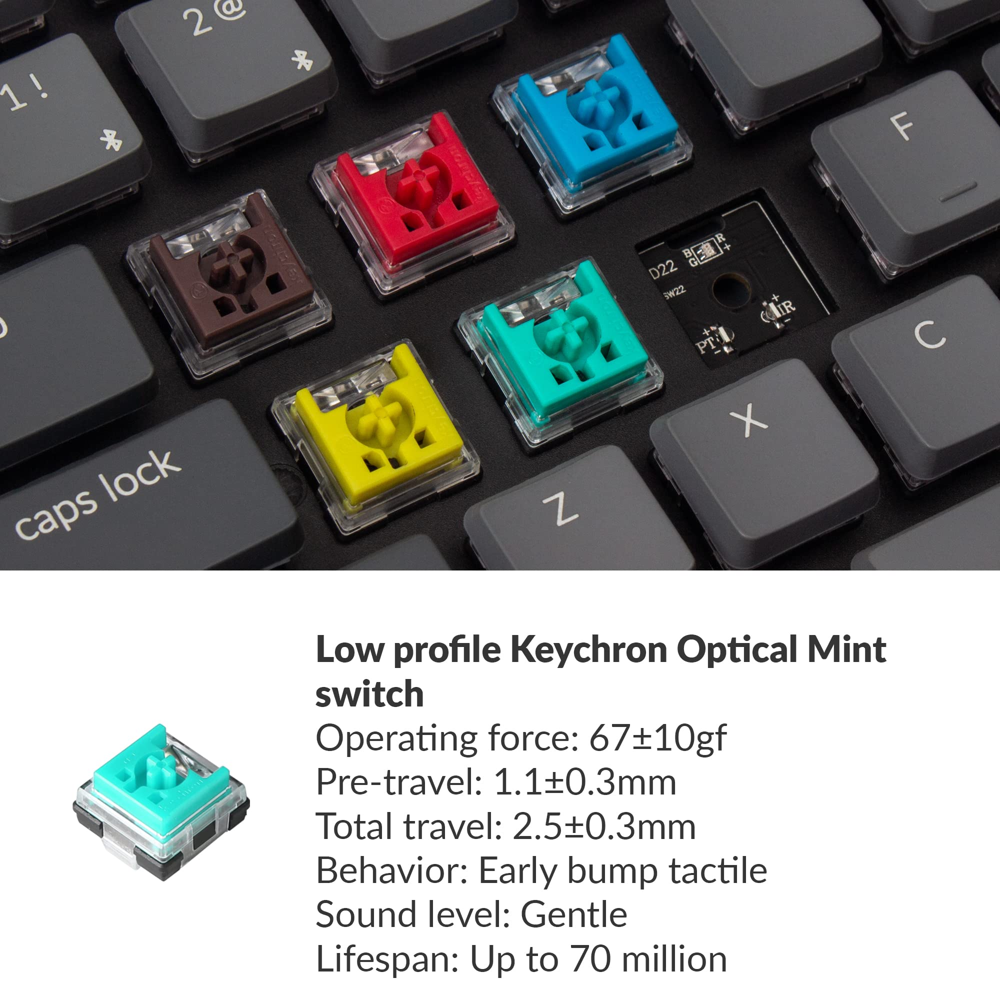 Amazon.co.jp: Keychron K5 SE ホットスワップ可能 ウルトラスリム
