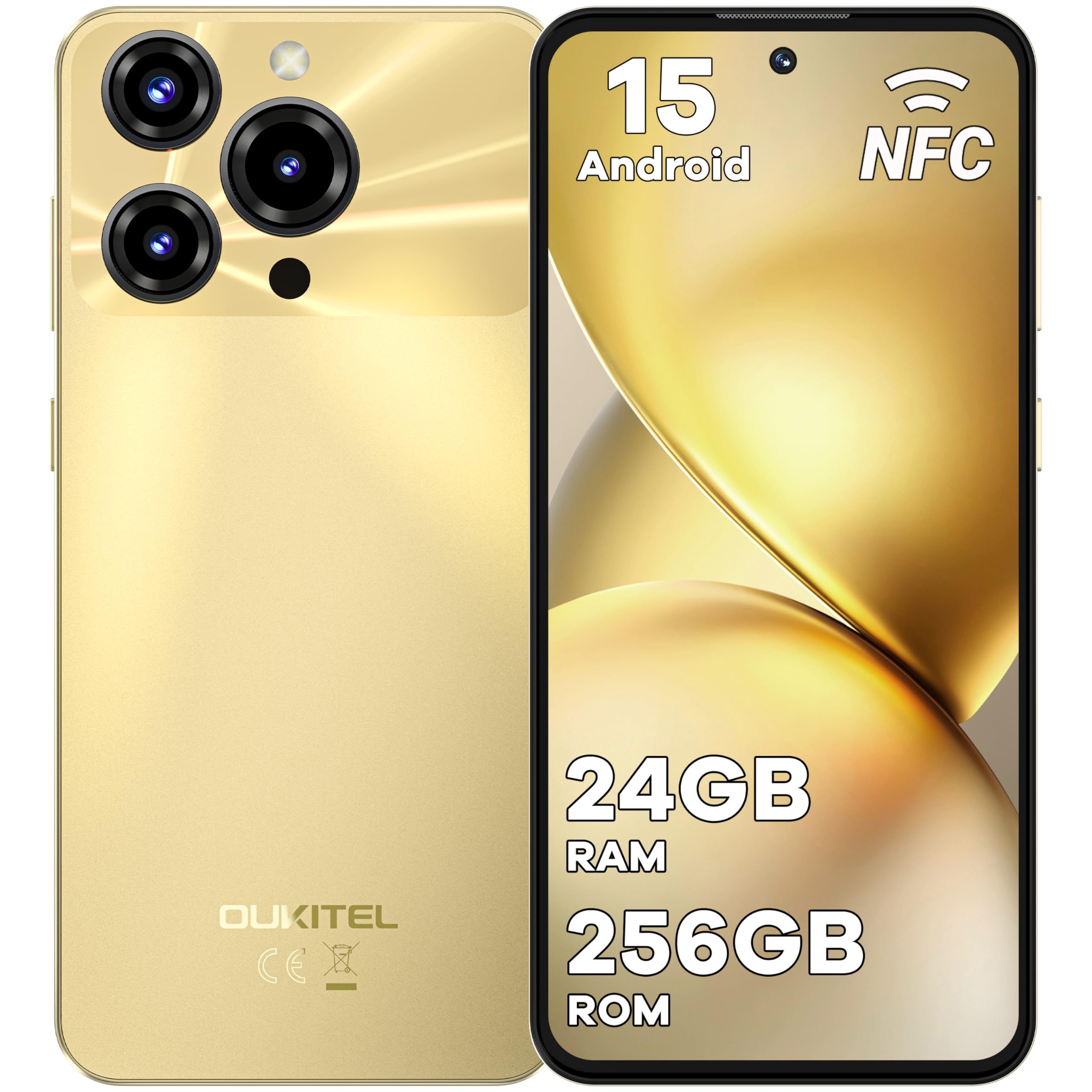 Amazon | OUKITEL C69 Android 15スマホ 24GB RAM+256GB ROM 1TB拡張