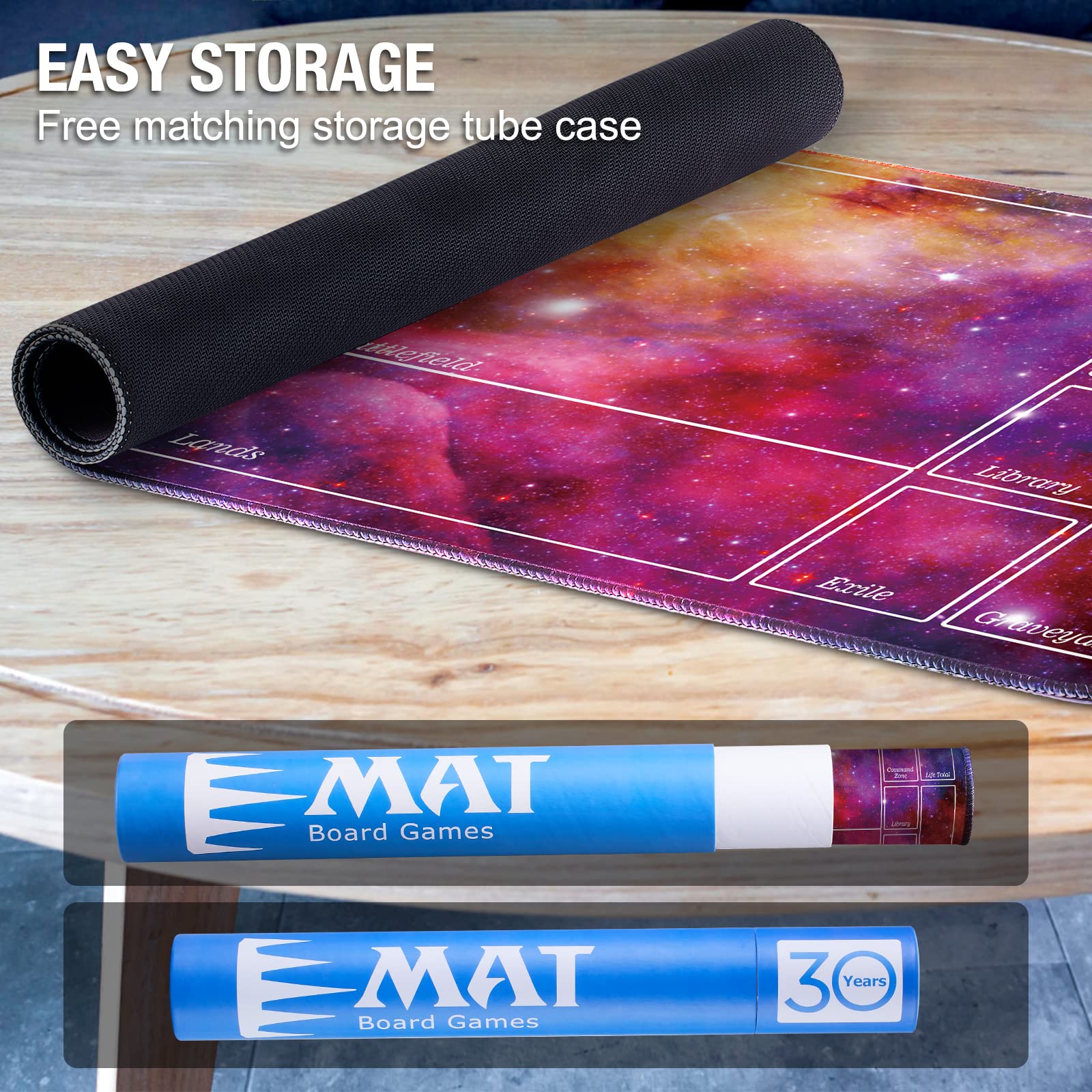 Amazon | Biouai スターリー プレイマット MTG マジック・ザ