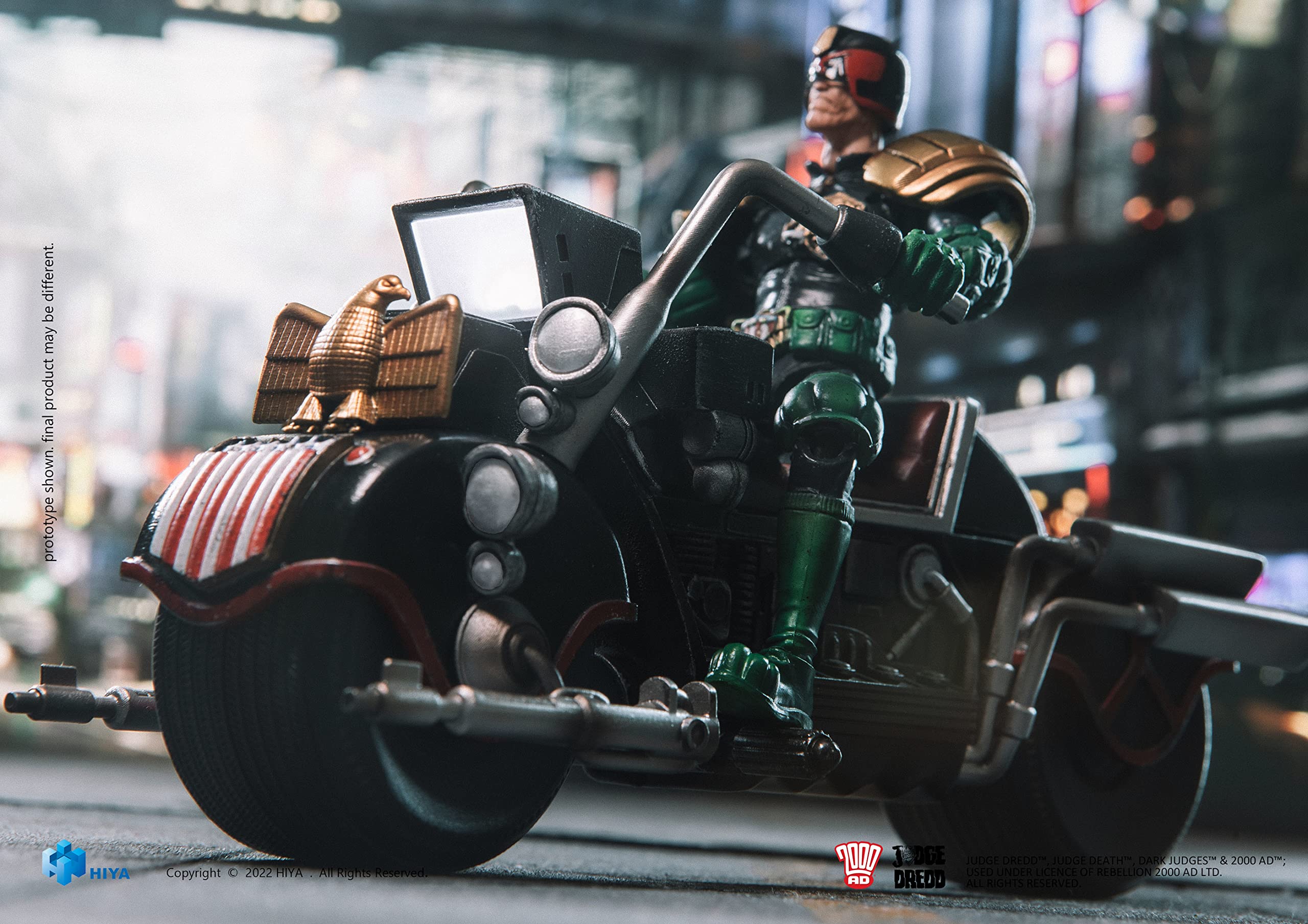 Amazon.co.jp: HIYA TOYS ジャッジ・ドレッド:ドレッドとローマスター