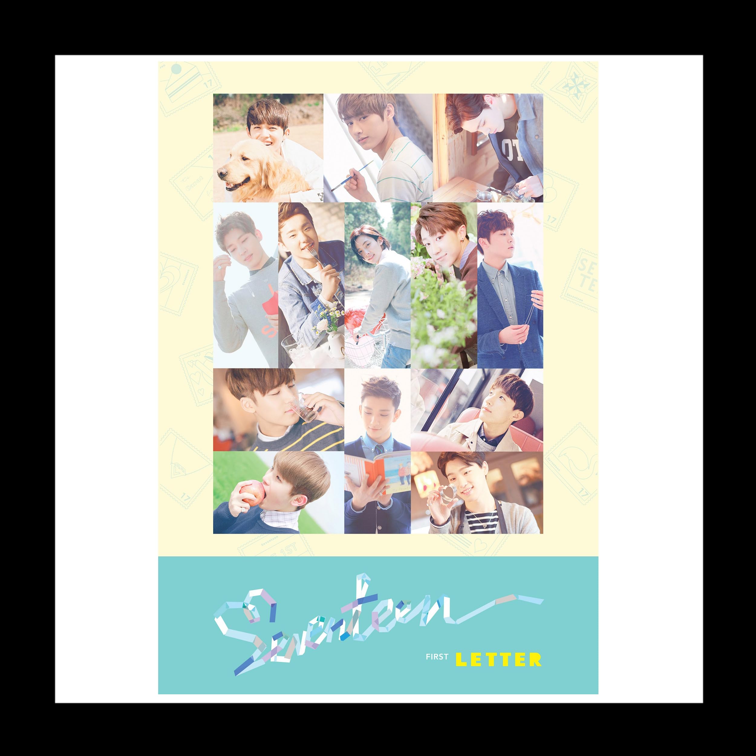 Amazon.co.jp: SEVENTEEN FIRST LOVE & LETTER Reissue 1st Album CD+