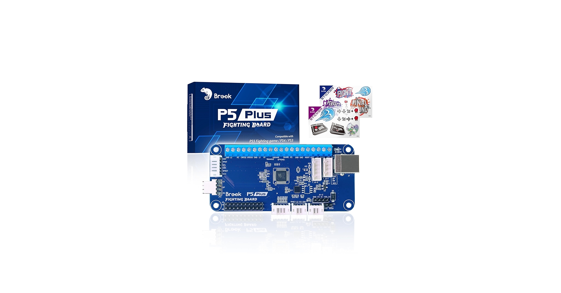 Amazon.com: Brook P5 Plus Fighting Board with Sticker – Pre