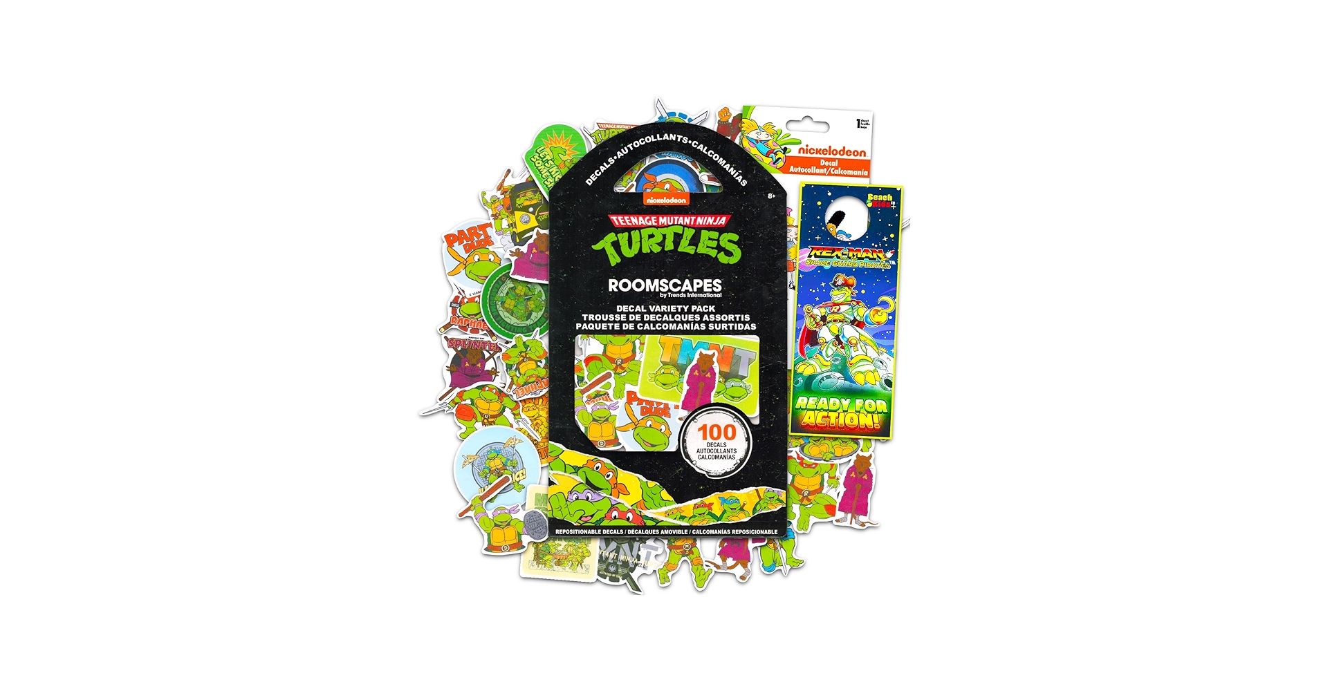 Amazon.com: Teenage Mutant Ninja Turtles Sticker Decal Set