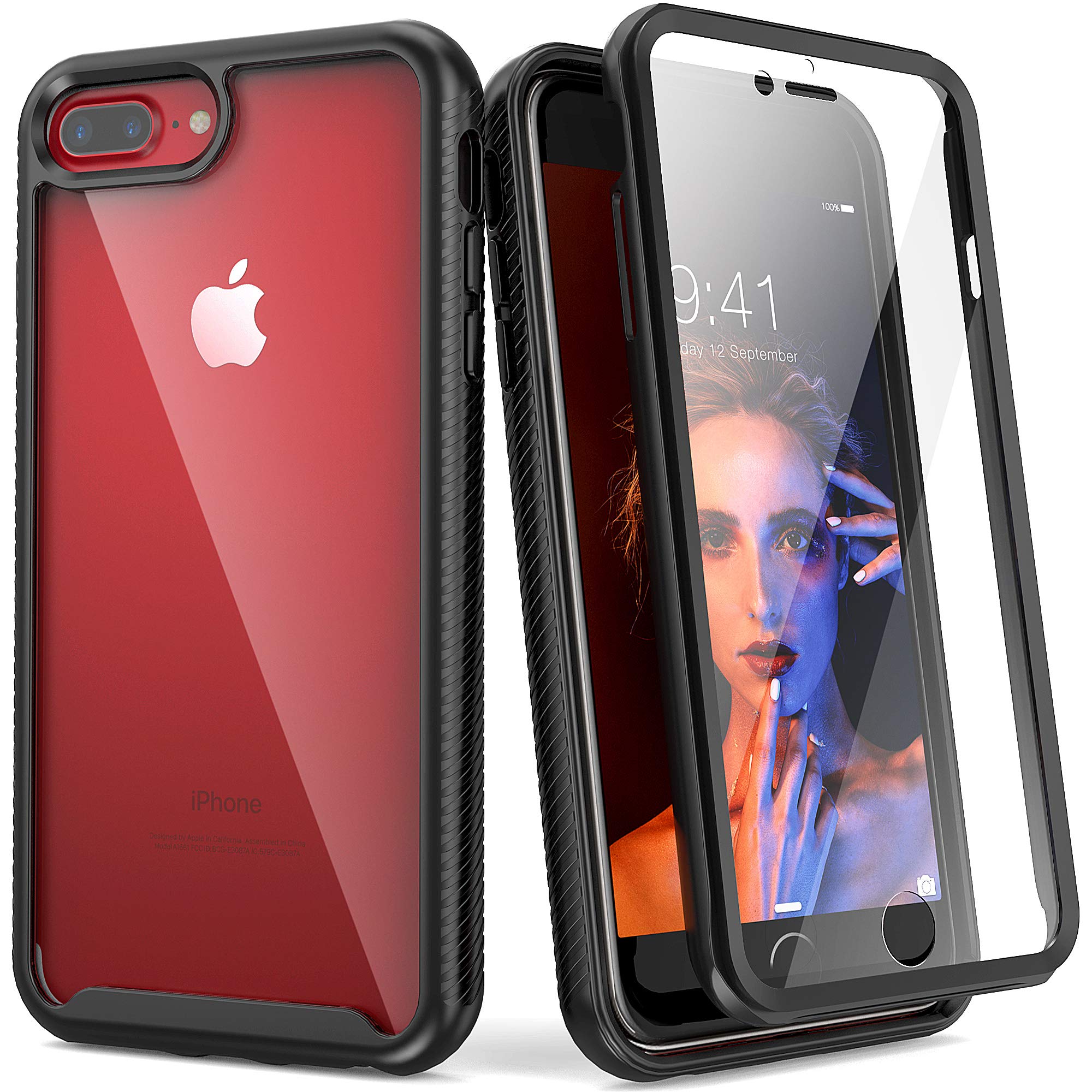 Amazon.com: IDweel for iPhone 8 Plus/7 Plus Case, Full-Body Sturdy