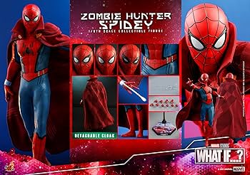 Amazon.com: Hot Toys 1:6 Zombie Hunter Spider-Man - What If