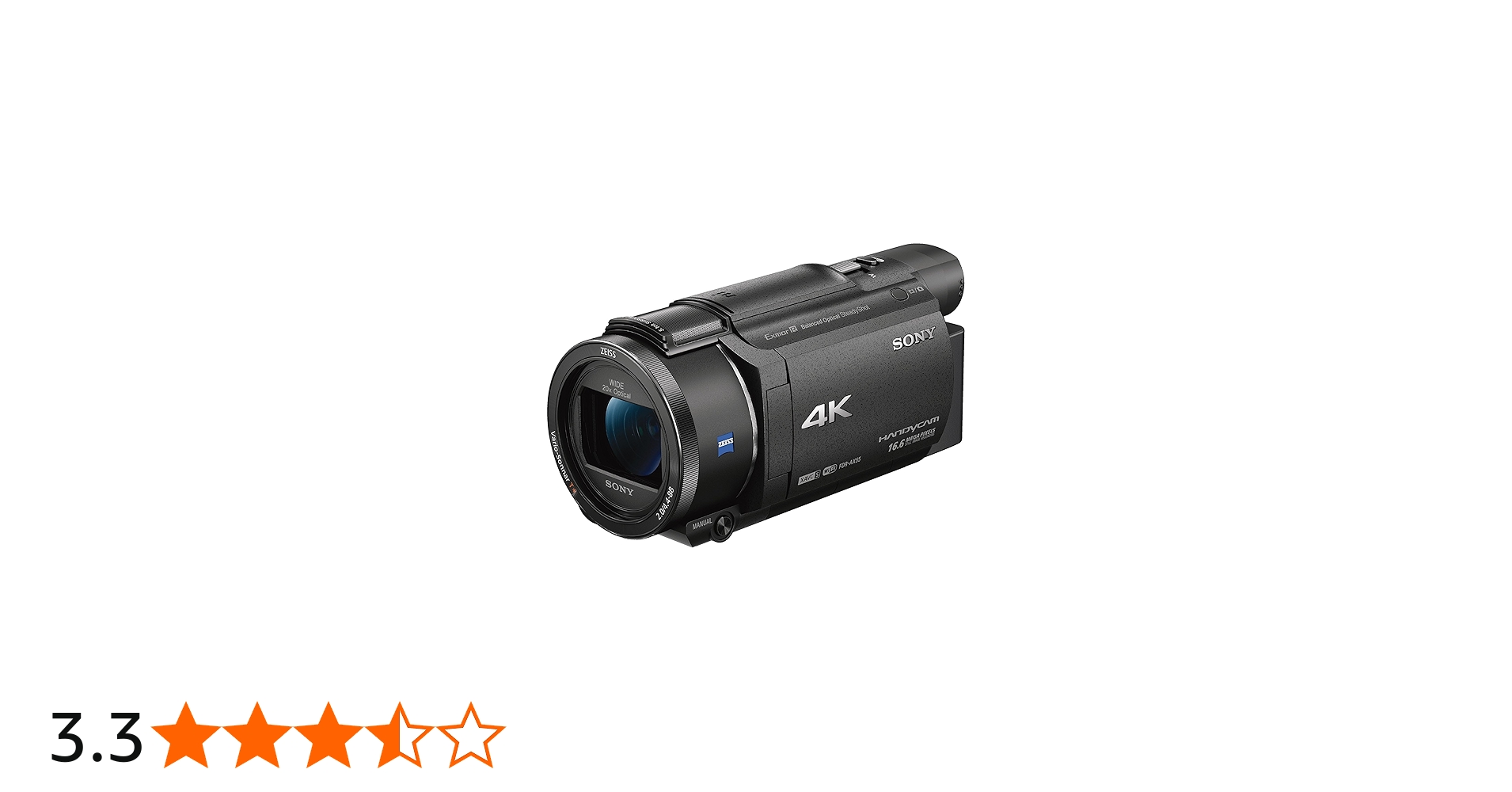 ソニー Handycam FDR-AX55 （ブラック） Amazon.co.jp: SONY ビデオ