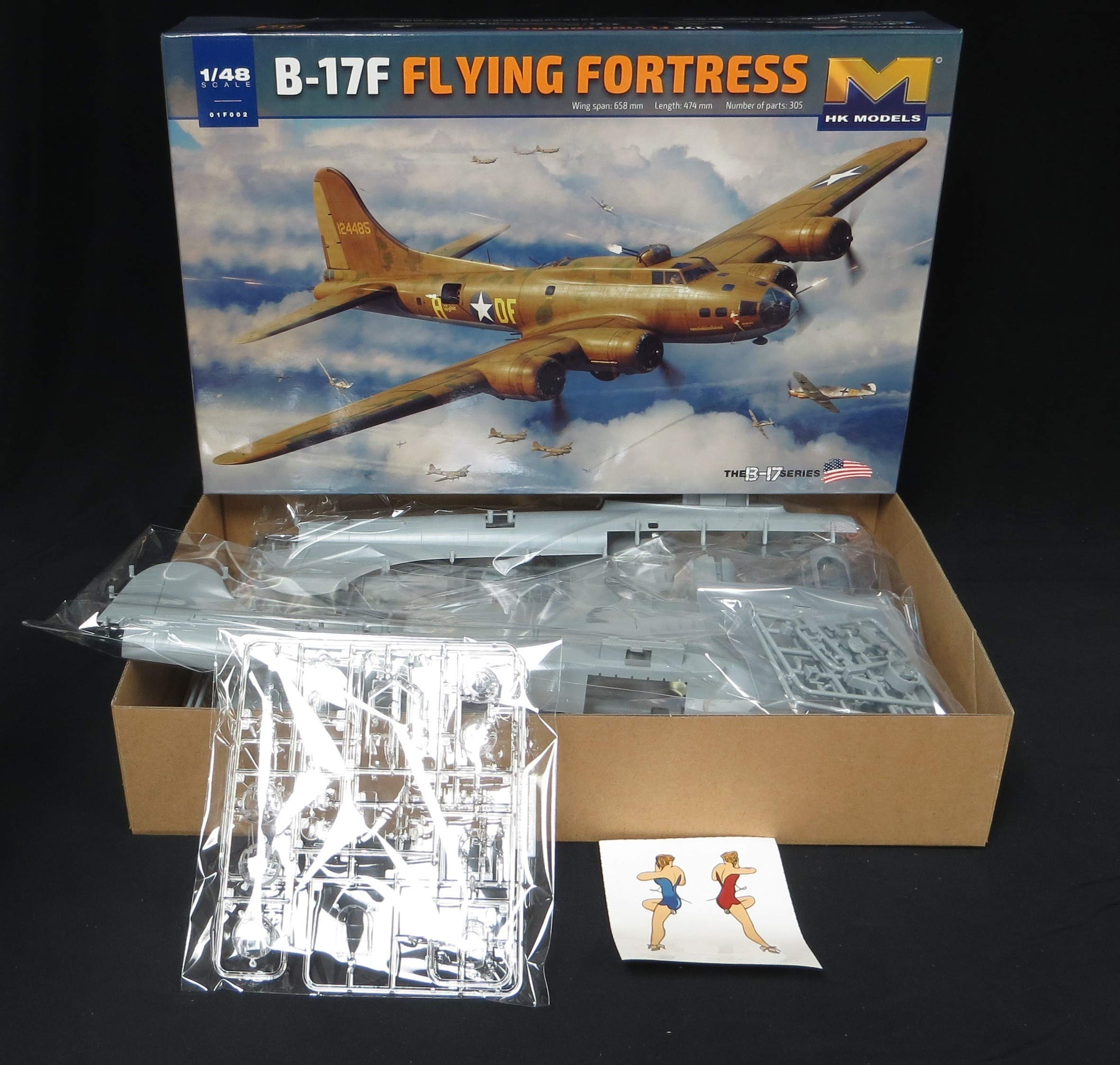 Amazon | HKモデル 1/48 アメリカ陸軍 B-17F メンフィス ベル