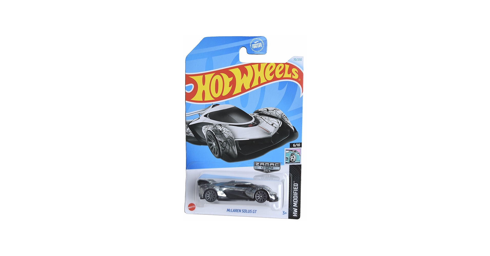 Amazon.com: Matchbox Hot Wheels Zamac McLaren Solus GT, HW