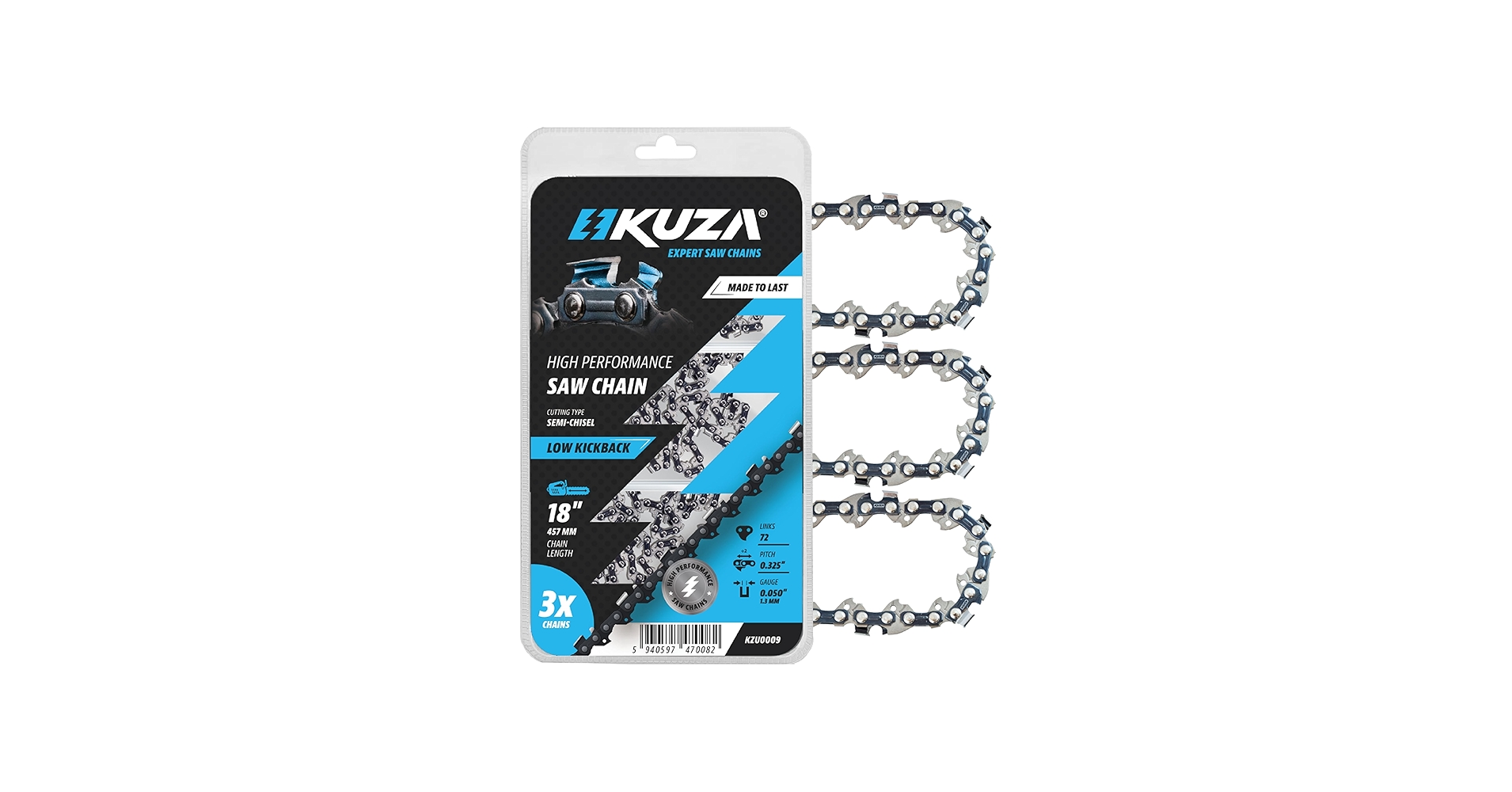 Amazon.com : 18 Inch Chainsaw Chain 0.325