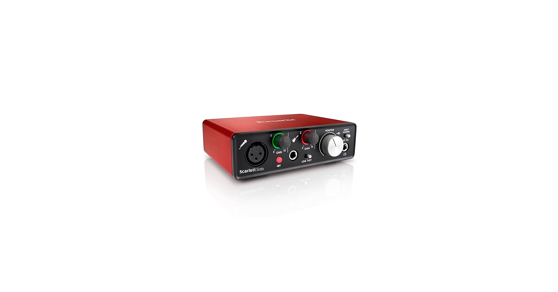 Amazon.com: Focusrite Scarlett Solo (2nd Gen) USB Audio Interface