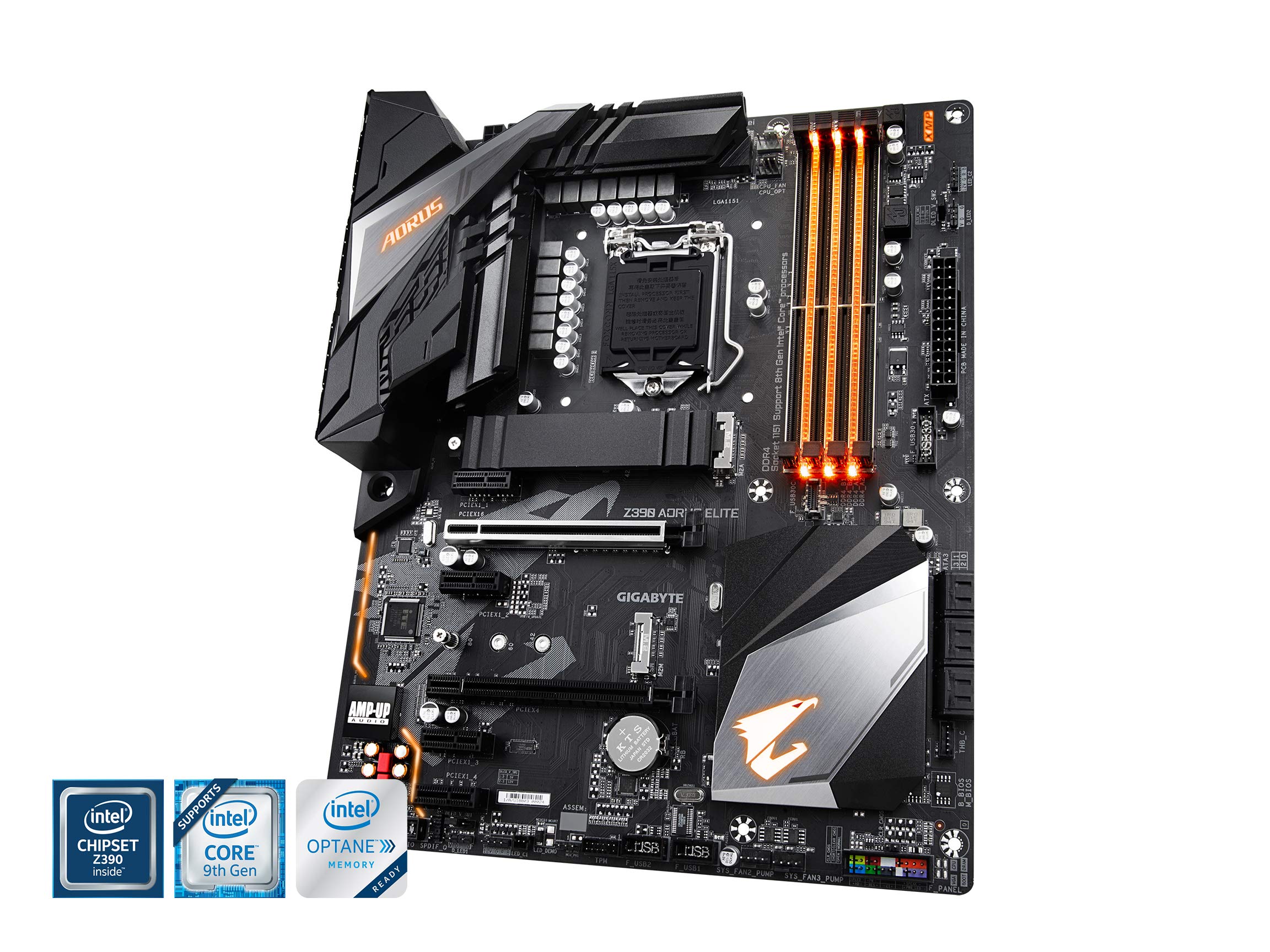 Amazon | GIGABYTE Z390 AORUS ELITE ATX ゲーミングマザーボード