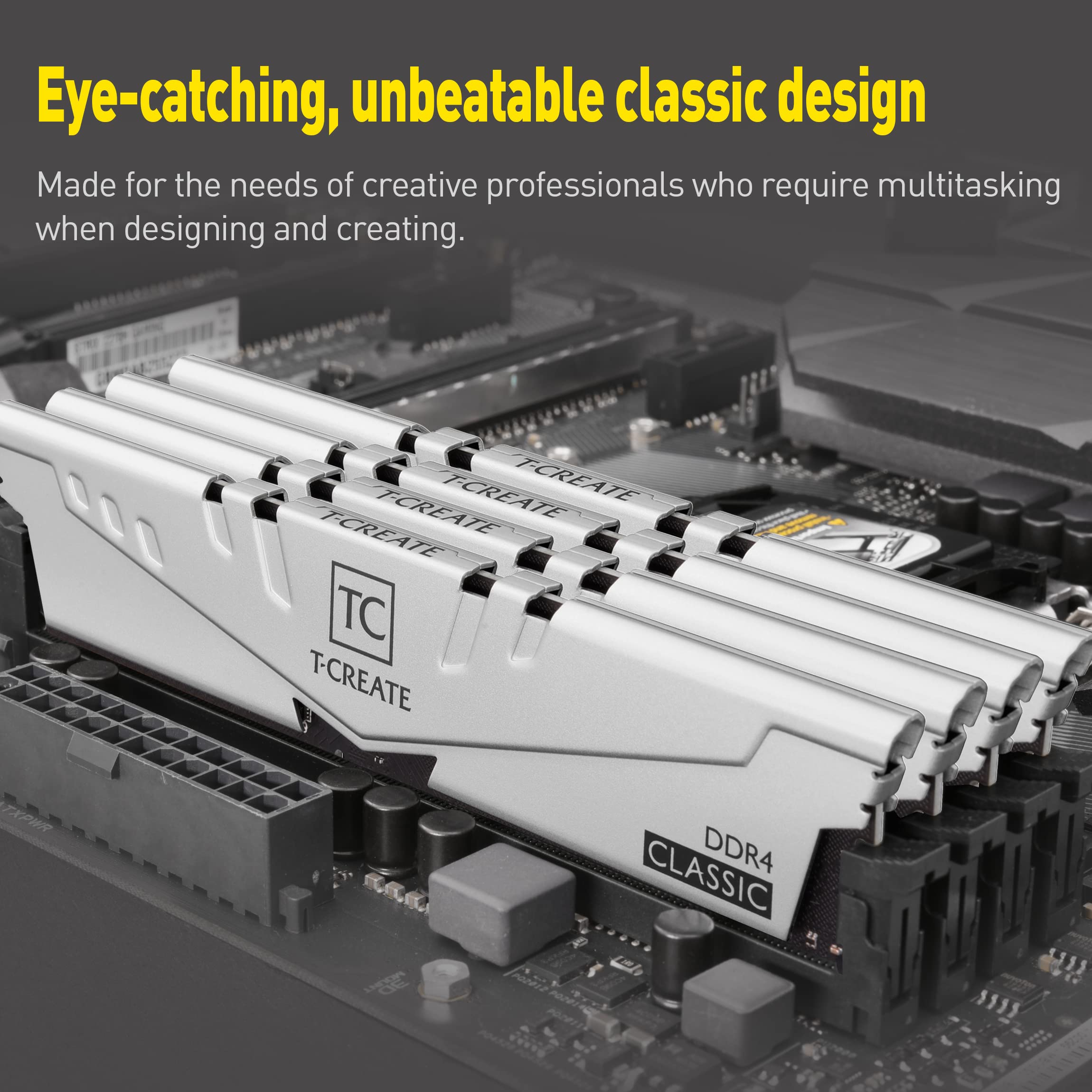 TEAMGROUP T-Create Classic 10L DDR4 32GB Kit (2 x 16GB) 3200MHz