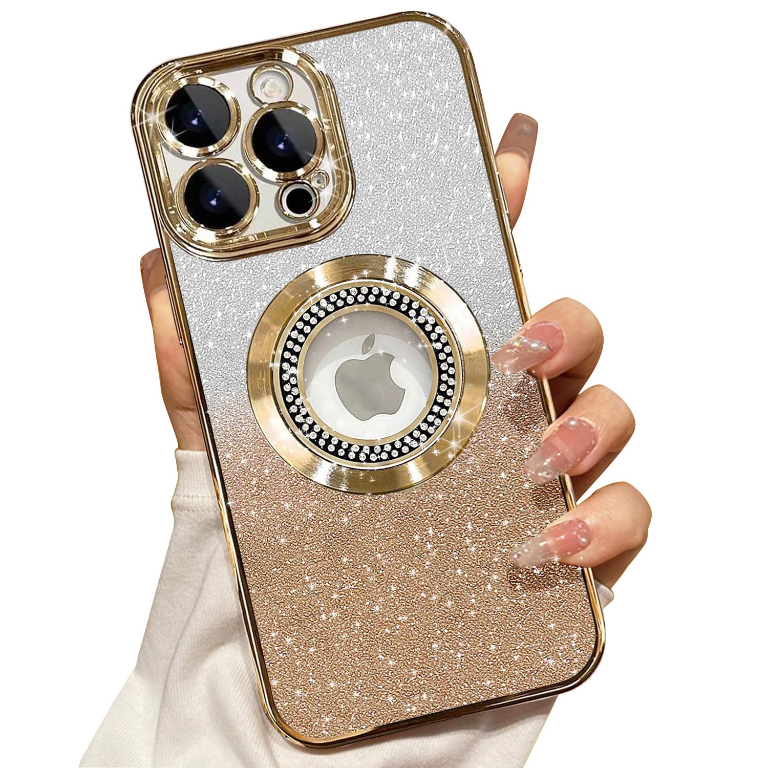 Amazon.com: Misscase for iPhone 16 Pro Max Magnetic Glitter Case