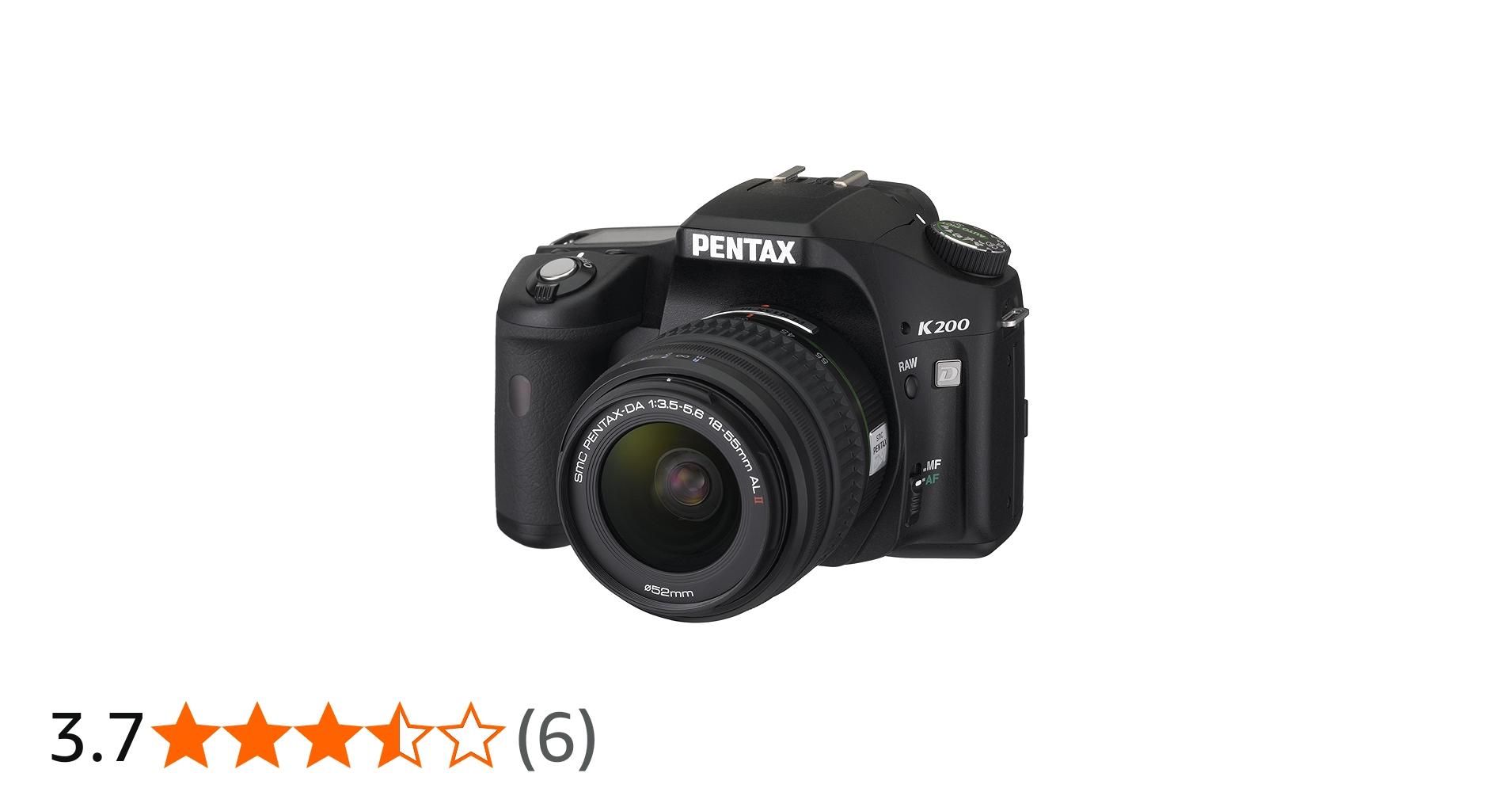 Amazon.co.jp: Pentax デジタル一眼レフカメラ K200D レンズキット