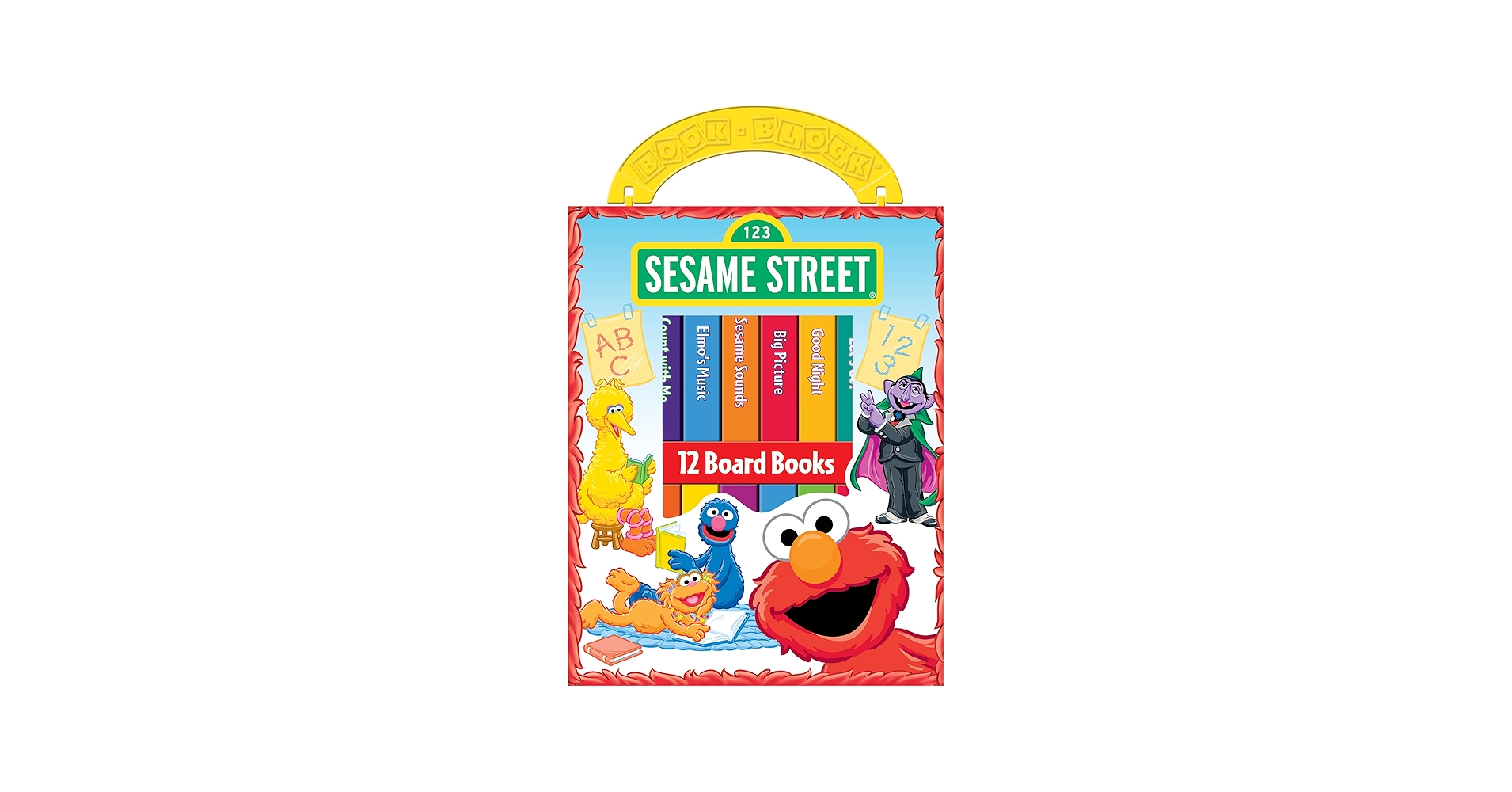 Amazon.com: Sesame Street: 12 Board Books: 9781412705158: Pi Kids