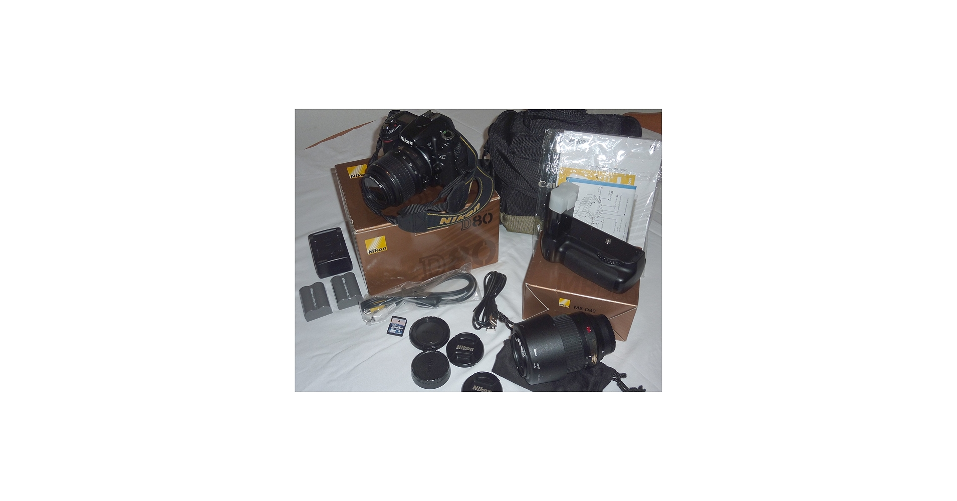 Amazon.com : Nikon D80 10.2MP Digital SLR Camera Kit with 18-55mm