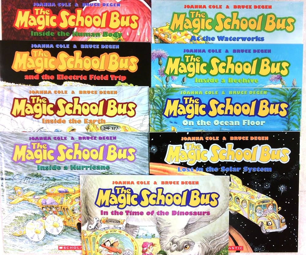Magic School Bus Set of 9 Books: Amazon.com: Books