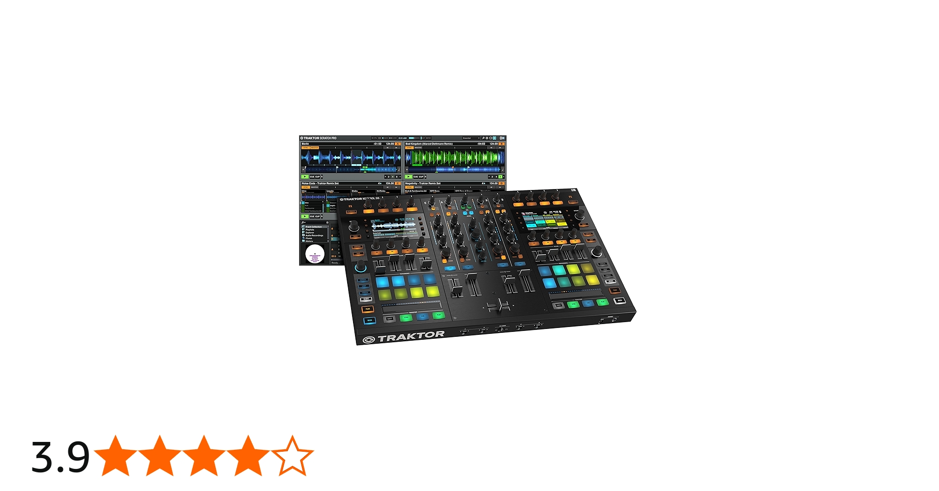 Amazon | Native Instruments 4デッキ DJコントローラー TRAKTOR
