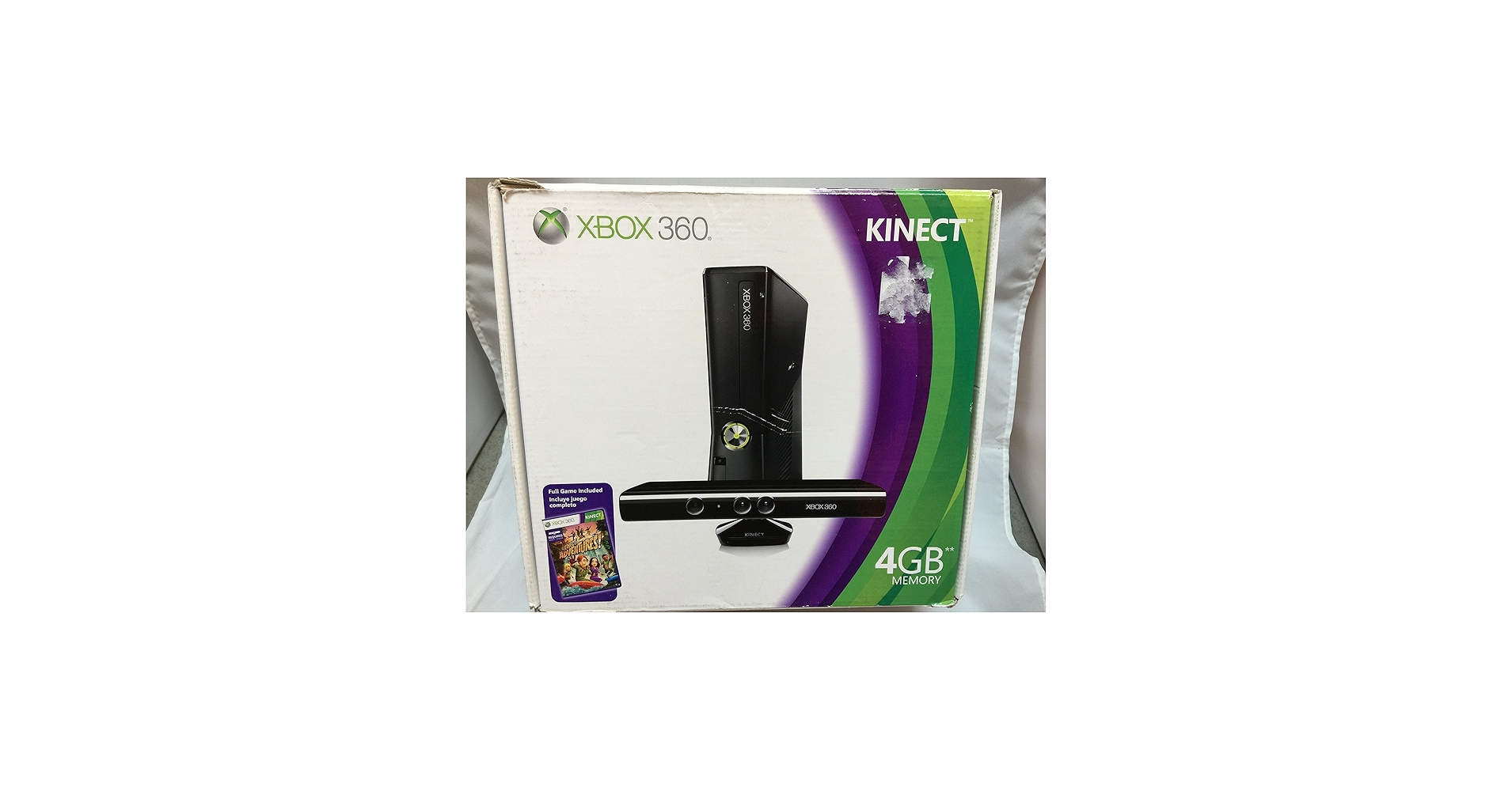 Amazon.com: Xbox 360 4GB Console with Kinect : Unknown: Video Games