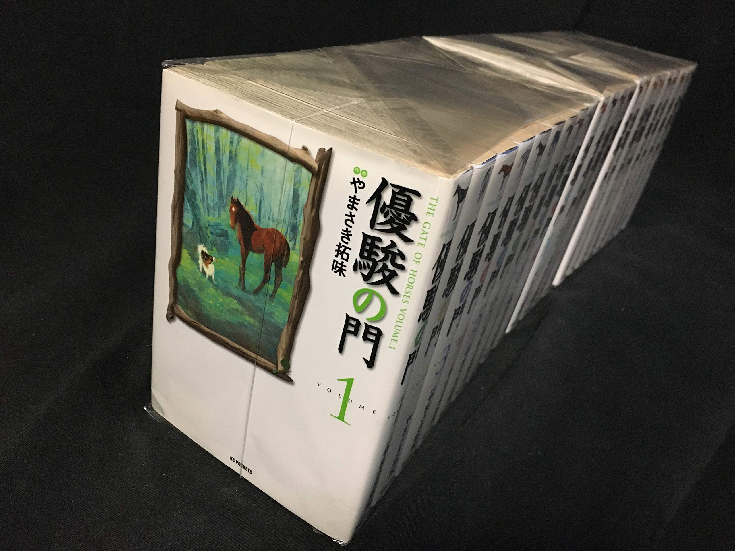 優駿の門 文庫版 コミック 全21巻完結セット (キングシリーズ KS