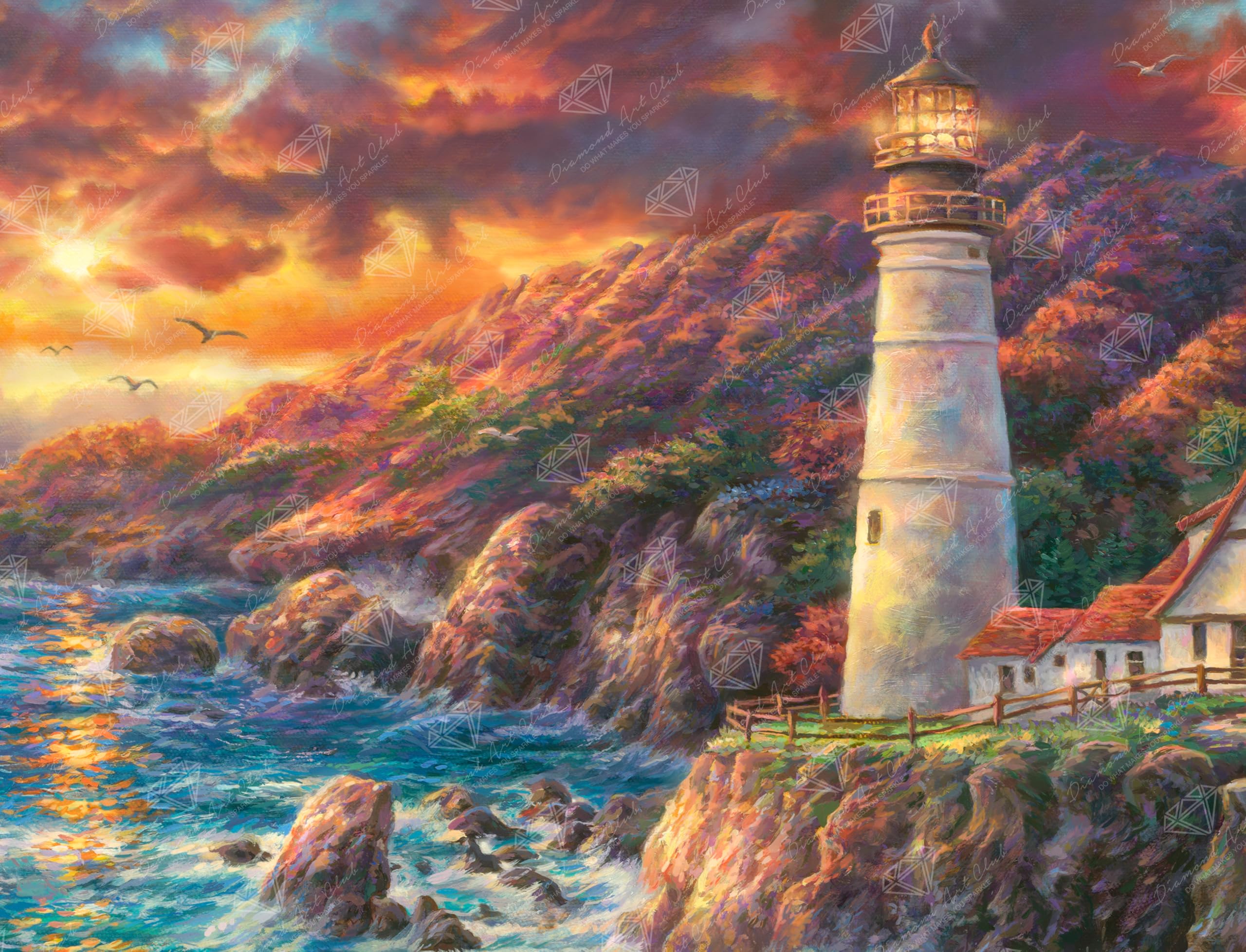 Amazon.com: DIAMOND ART CLUB Apex of Fate Diamond Painting Kit