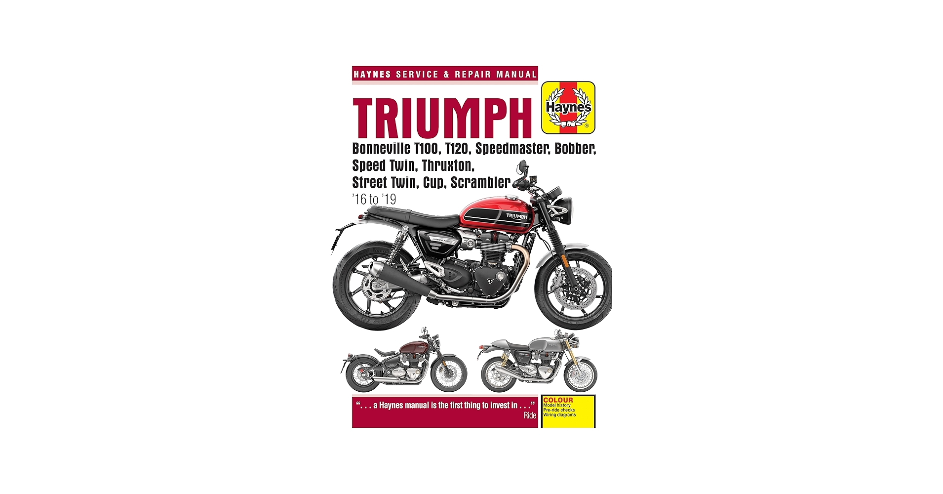 Triumph Bonneville T100, T120, Speedmaster, Bobber, Speed Twin