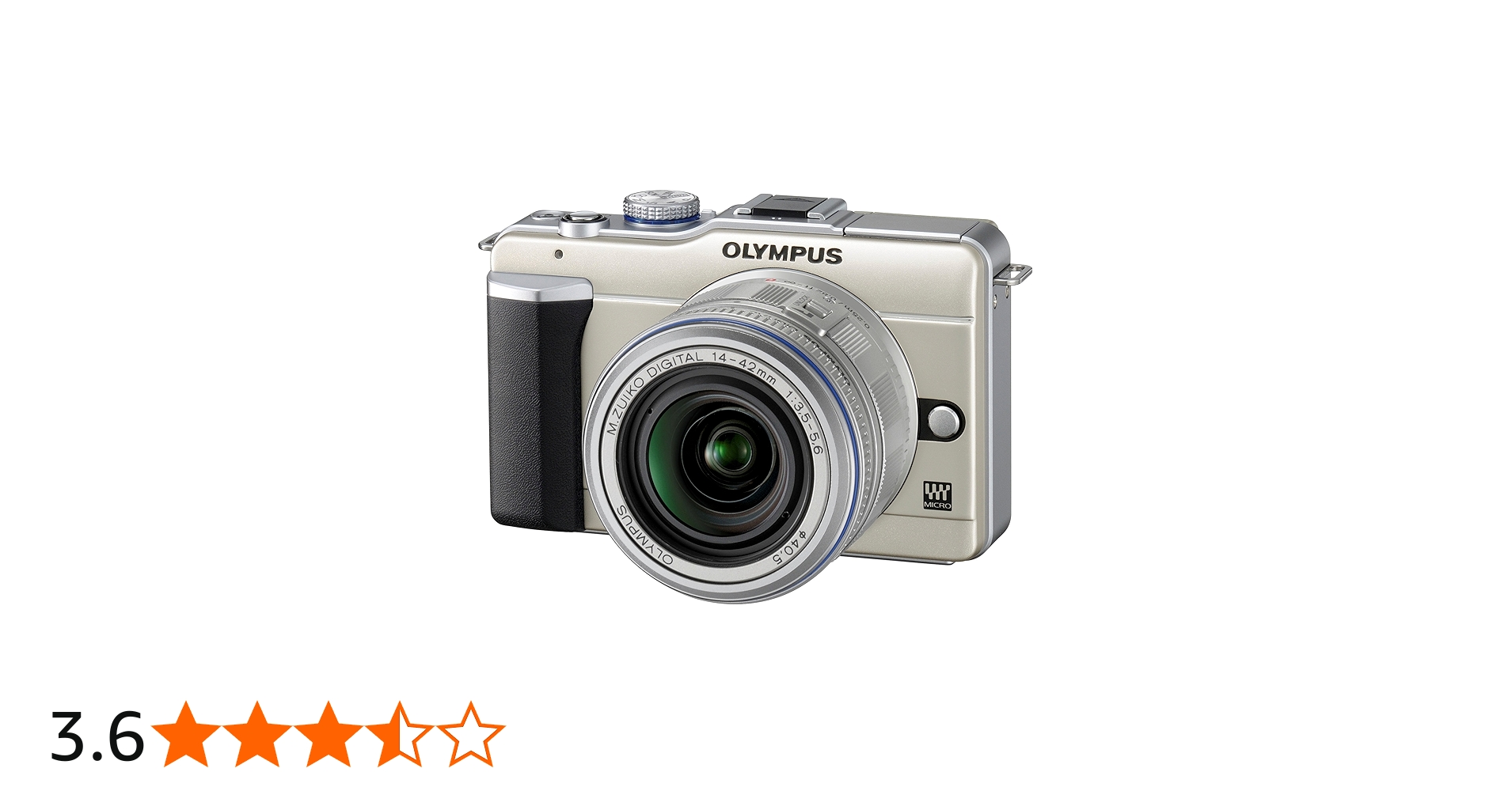 Amazon | OLYMPUS ミラーレス一眼 PEN E-PL1レンズキット シャンパン