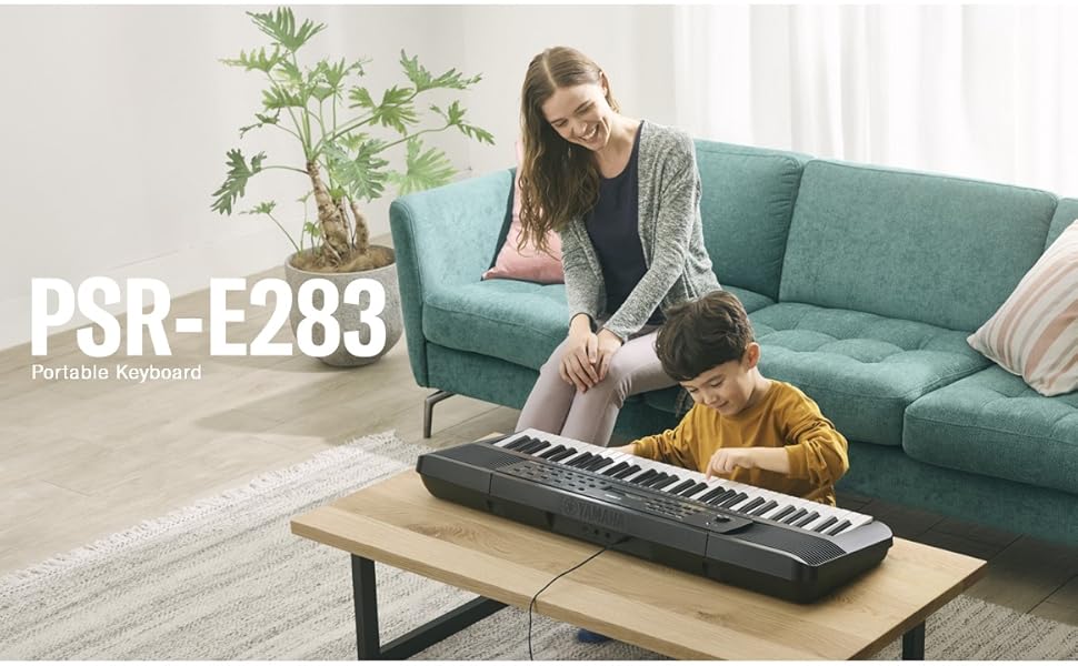Amazon.co.jp: ヤマハ(YAMAHA) キーボード PSR-E283 61鍵盤 410音色