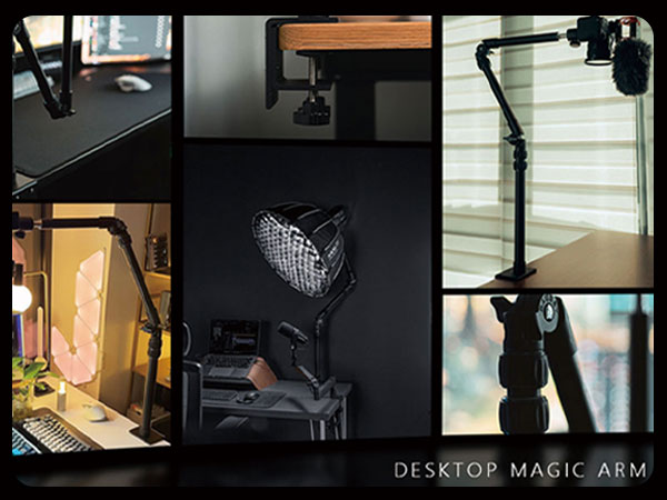 Amazon.com : 【All Metal】RAUBAY Desktop Magic Arm, Overhead