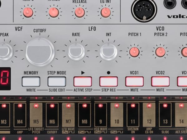 Amazon.com: Korg Volca Bass Analog Synthesizer w/Three Oscillators