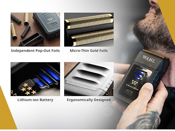 Amazon.com: Wahl Professional 5 Star Vanish Shaver, Cordless