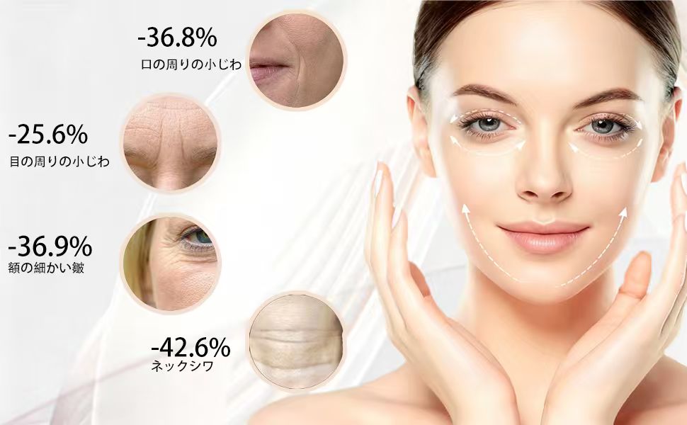 Amazon.co.jp: 美顔器 1台多役 EMSイオン導入導出 RF美顔器（高周波