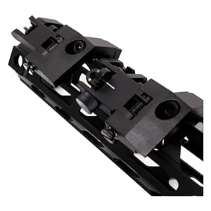 Amazon.co.jp: ChaosAirsoft 45°オフセットサイト 可倒フリップアップ