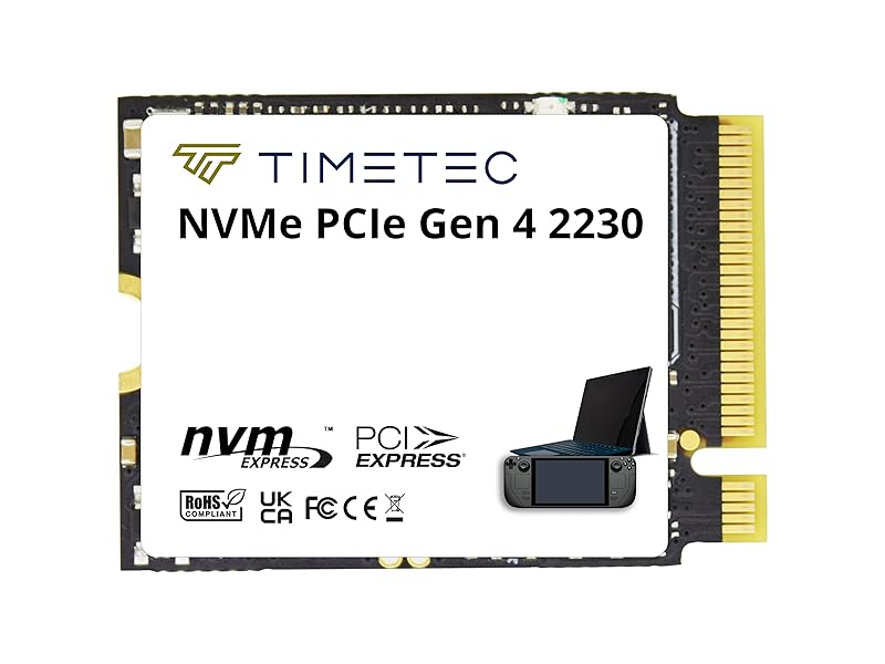 Amazon.com: Timetec 512GB M.2 2230 SSD NVMe PCIe Gen4x4 Read Up to