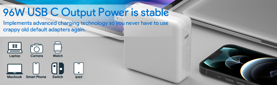 USB C Power Adapter Charger For MacBook Pro 13