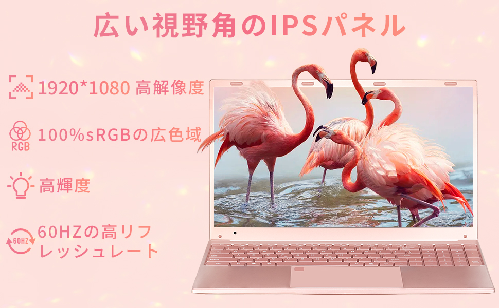 Amazon.co.jp: BINTECノートパソコン15.6型FHD薄型軽量ノートPC 本体