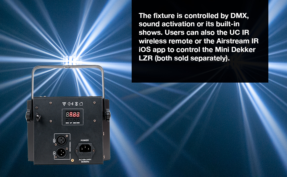 Amazon.com: ADJ Products MINI DEKKER 2 X 10W RGBW, INCL DMX, Color