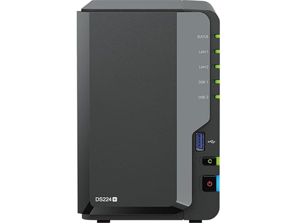 Synology DS218 NAS 16To (2x 8To) Ironwolf : Amazon.fr: Informatique