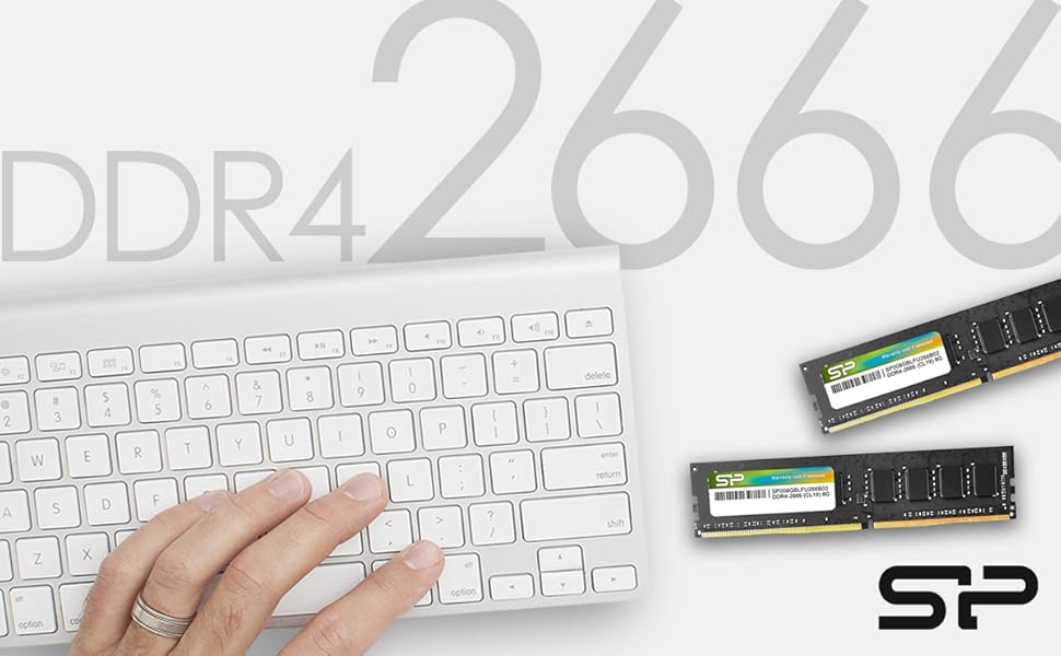 Amazon.co.jp: シリコンパワー デスクトップPC用 メモリ DDR4 2666 PC4