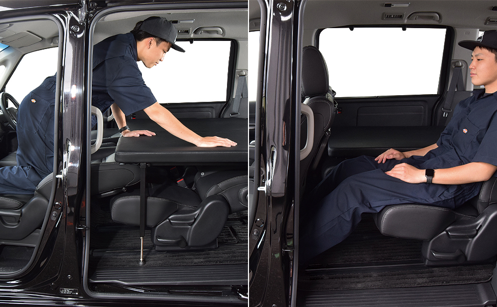 Amazon.co.jp: ステップワゴン RP1/2/3/4/5 対応 ベッドキット RP 7人