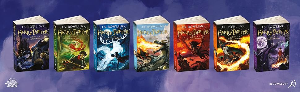 The Complete Harry Potter 7 Books Boxed Set (jk rowling books)