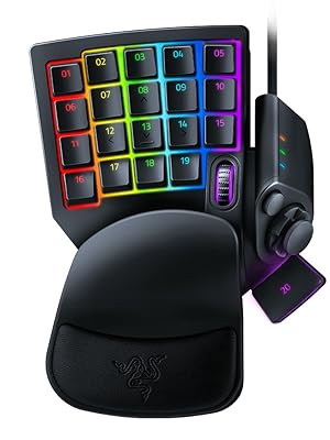 Amazon.co.jp: Razer Tartarus Pro 左手キーパッド 20個のアナログ動作