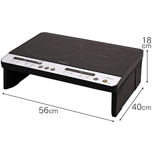 Amazon.co.jp: アイリスオーヤマ IHクッキングヒーター 2口IHコンロ