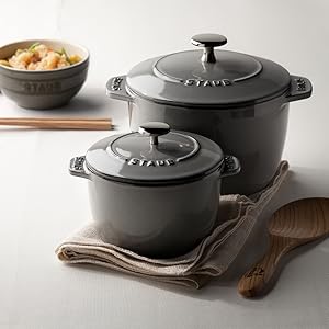 Amazon｜【最大30日間お試し対象】 staub ストウブ 「 ラ ココット de