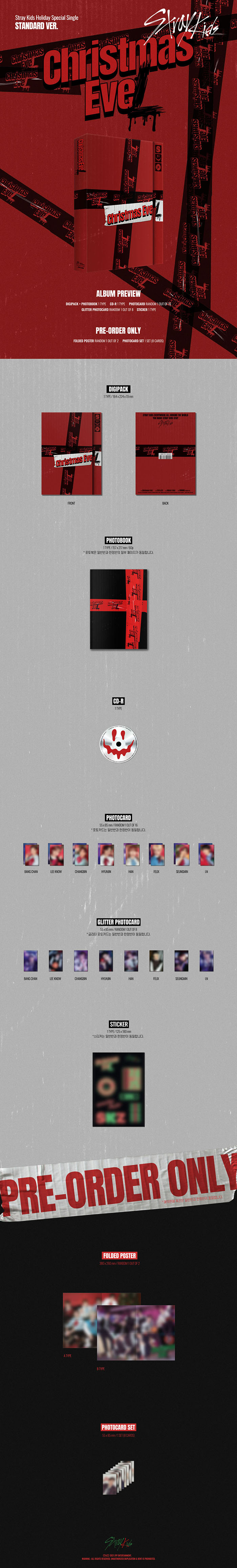 Stray Kids Holiday Special Single Christmas EveL | JYP SHOP