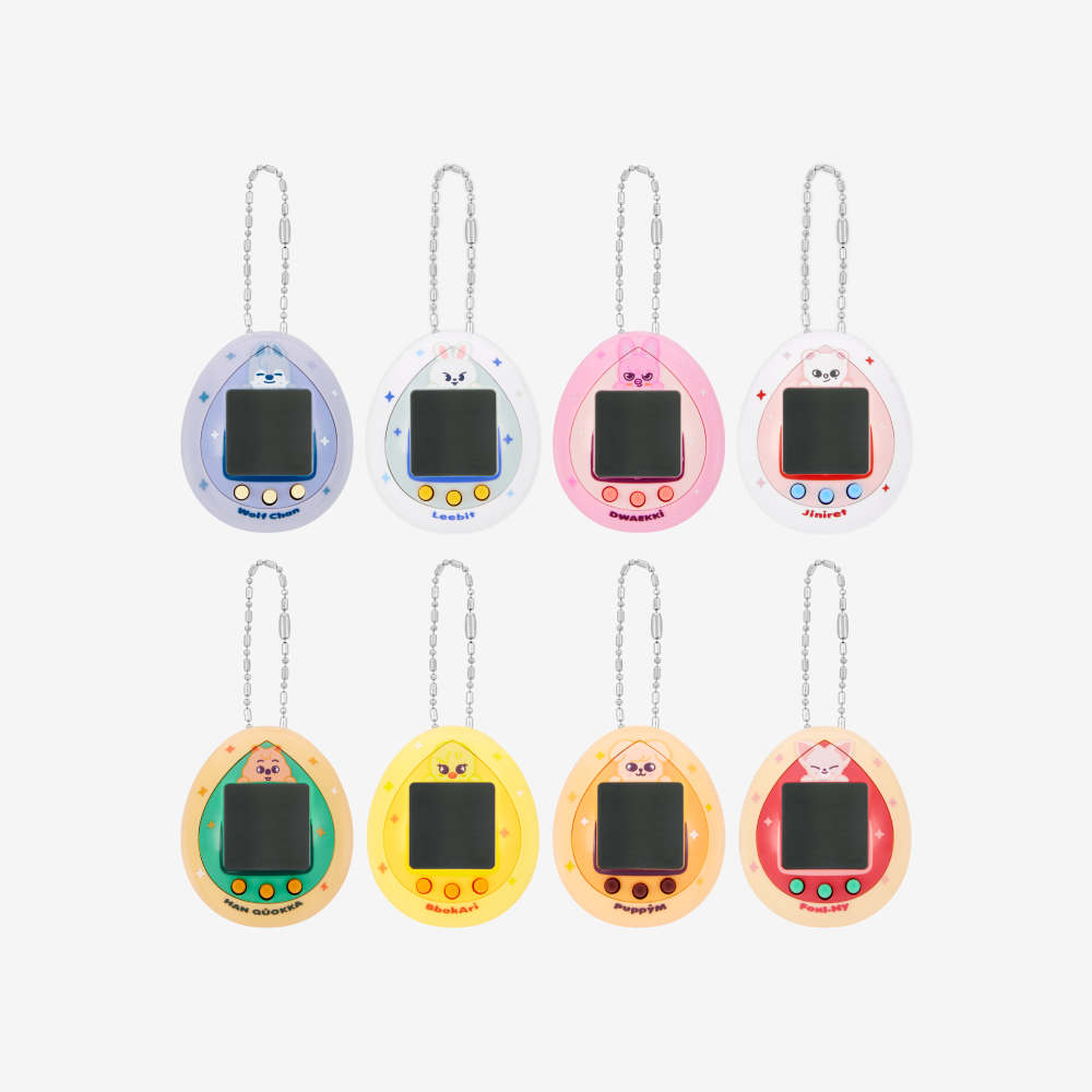 Stray Kids SKZOO TAMAGOTCHI & CASE SET | JYP SHOP